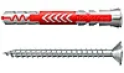 Universalplugg Duopower 8x65 S BK 4stk med skrue-Fischer Outlet