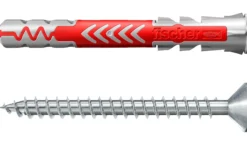 Universalplugg Duopower 6x50 S BK 4stk med skrue-Fischer Best