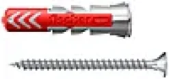 Universalplugg Duopower 5X25 S BK 18stk med skrue-Fischer Online