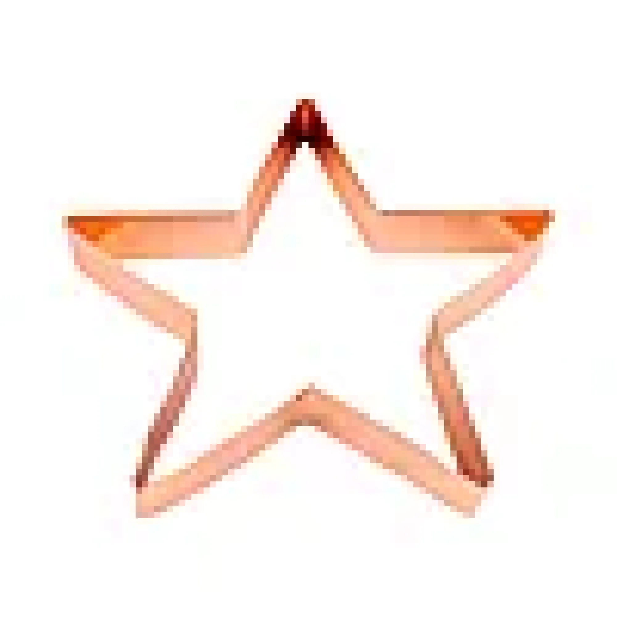 Utstikker Stjerne 15cm-Cacas New