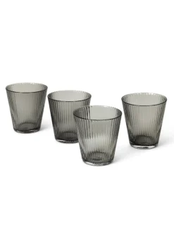 Vannglass munnblåst 26cl 4stk-Rosendahl New