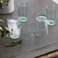 Vannglass Recycled Glass Tone 22cl 4stk-Rosendahl Outlet
