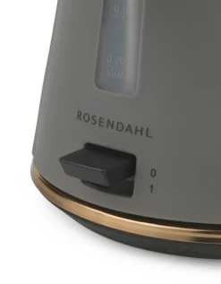 Vannkoker Ash patinert stål 1,4l-Rosendahl New
