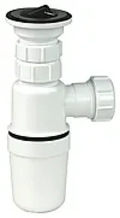 VANNLÅS 32MM PLAST MED BUNNVENTIL-Gelia