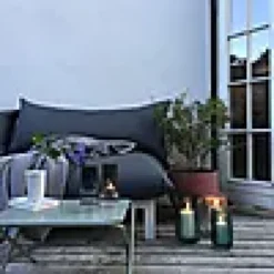 Vase 20,5cm Copenhagen green-Lyngby glas Online