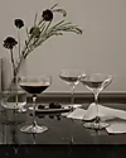 VASE H20,5 MUNNBLÅST GLASS-Lyngby porcelæn Discount