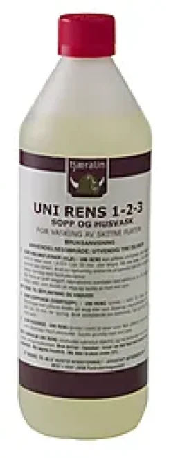 Vaskemiddel uni rens 1-2-3 1l- Best