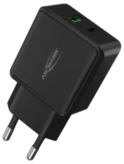 Vegglader 20W 1XUSB-C 1XUSB-A-Ansmann Outlet