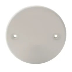 Vegglokk i pvc hvit 92mm-Valux Outlet