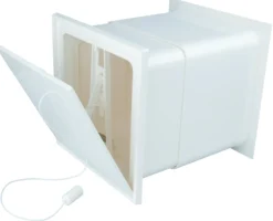Veggventil komplett 6"x6" 12-23cm-Flexit Best