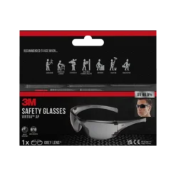 Vernebrille Virtua med ripesikker linse-3m Discount