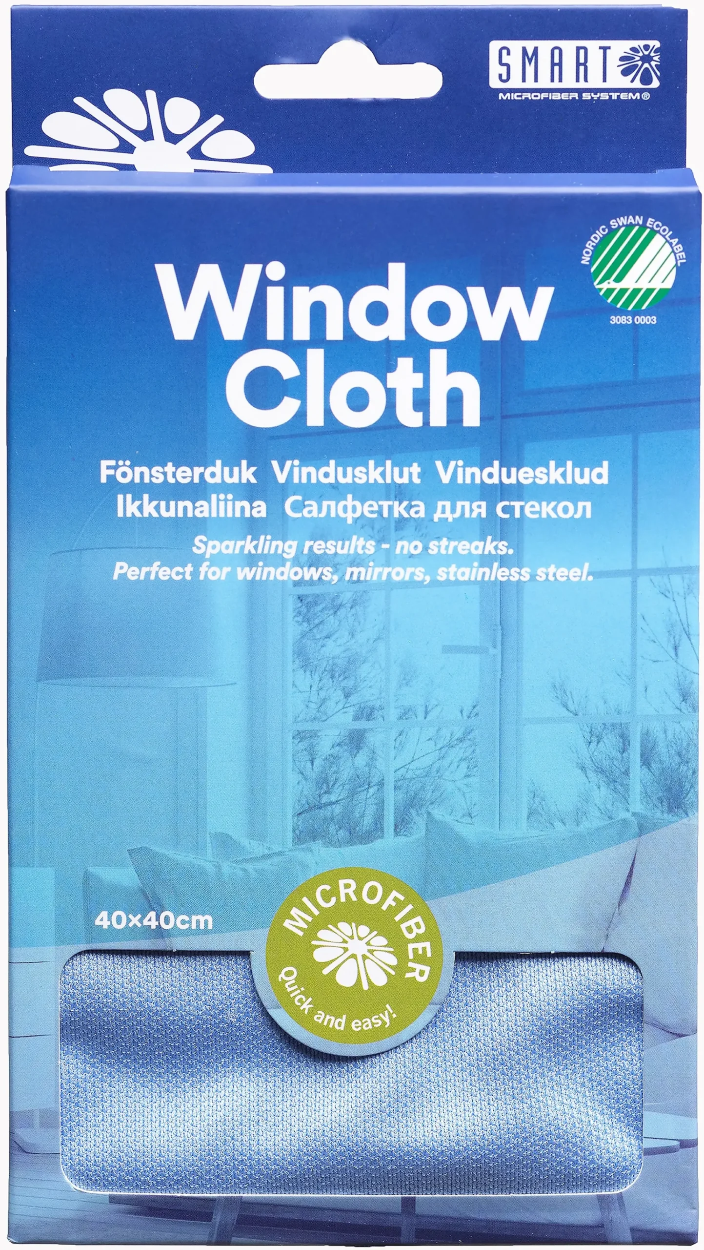 Vindusklut 40x40cm-Smartmicrofiber Online