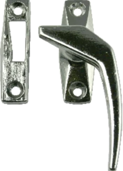 Vindusvrider G7937 venstre forkrommet matt-Assa abloy