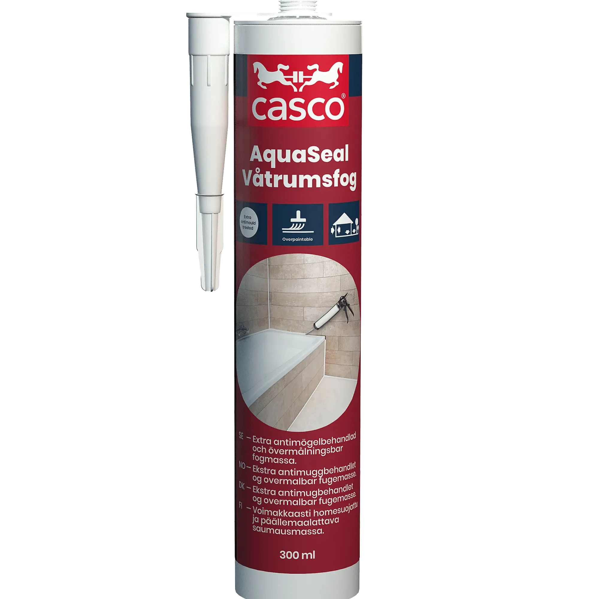 Våtromsfug Aquaseal 300ml Lys-Casco Sale