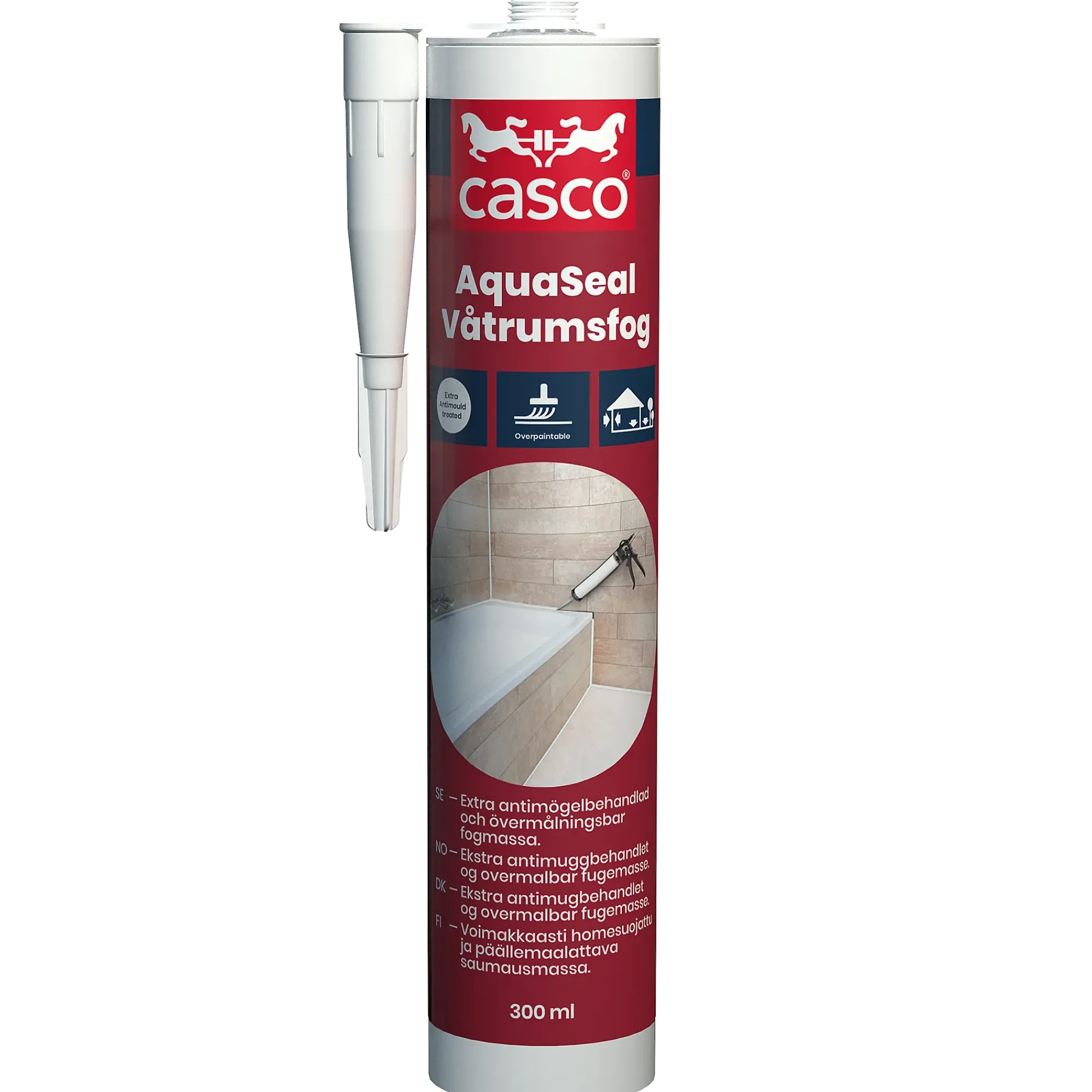 Våtromsfug Aquaseal 300ml Lys-Casco Sale