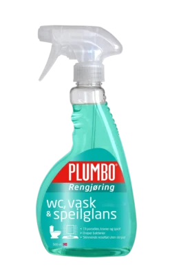 WC VASK & SPEILGLANS 500ML-Plumbo Clearance