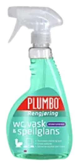 WC VASK & SPEILGLANS 500ML-Plumbo Clearance