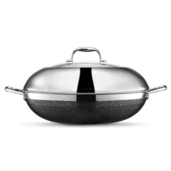 Wok med lokk 36cm hybrid-Hexclad Hot